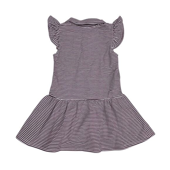 NWT Itsy Bitsy 24M Maroon Game Day Polo Dress - Picture 2 of 3